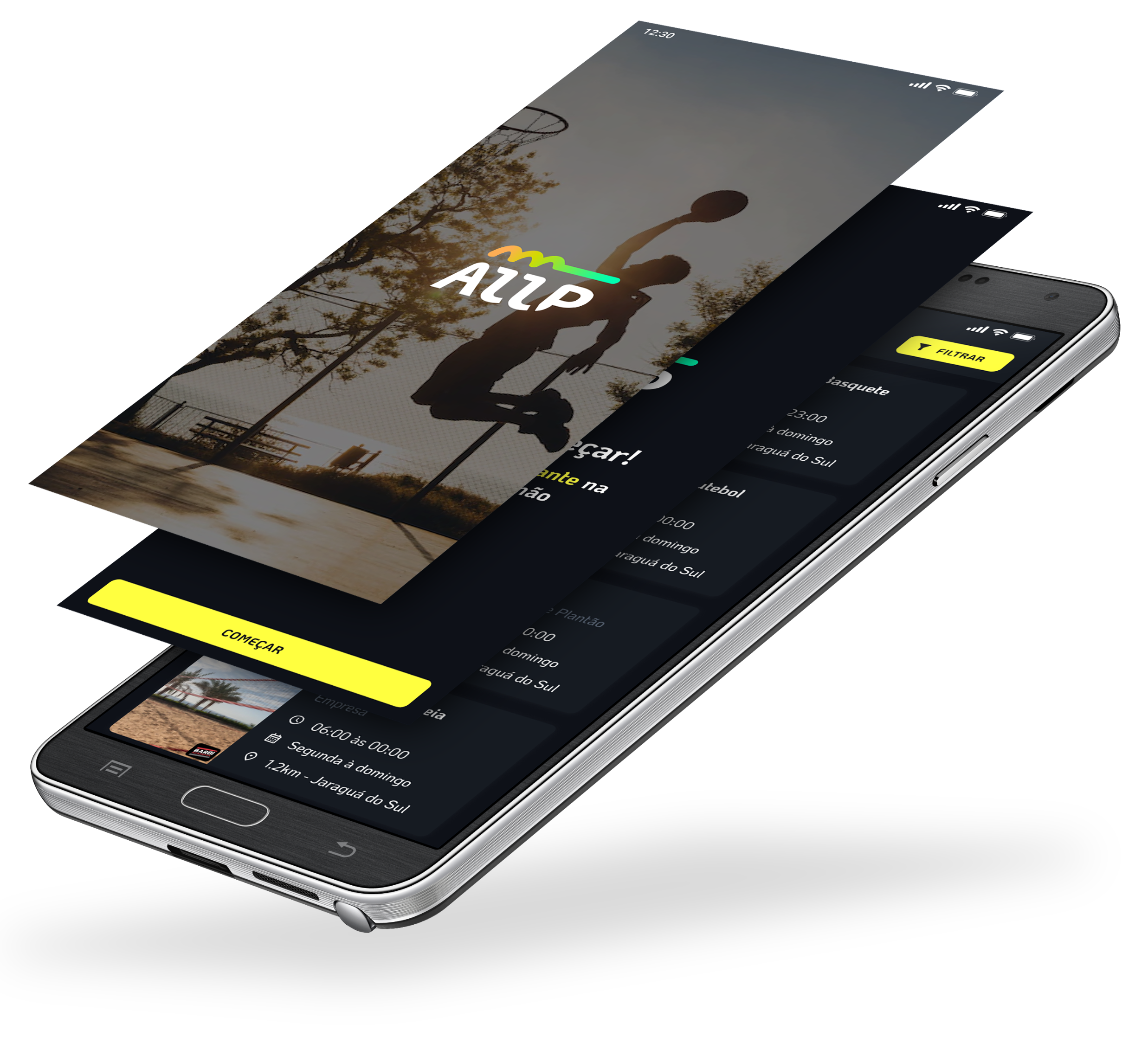 Imagem do aplicativo ALLP